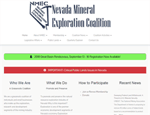 Tablet Screenshot of nvmec.org